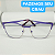Armação para Oculos de GRAU feminino Metal modelo CV1050 - Imagem 3