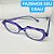 Armação para óculos de grau feminino Roxo/uva quadrado armação modelo CV1015 - Imagem 4