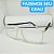 Armação para óculos de GRAU masculino branco fosco modelo CV270 - Imagem 2