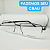 Armação de óculos masculino resistente metal retangular modelo CV224 - Imagem 2