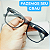 Armação para óculos de GRAU masculino cinza estiloso modelo CV211. - Imagem 1