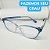 Armação para óculos de GRAU feminino Azul estilo blogueira armação modelo CV1003 - Imagem 2
