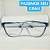 Armação para óculos de GRAU feminino Azul estilo blogueira armação modelo CV1003 - Imagem 3