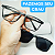 Óculos armação de GRAU masculino Clip On moderno modelo CV287 - Imagem 1