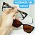 Óculos de GRAU feminino Clip On armação óculos Feminino modelo CV1121 - Imagem 1