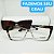 Óculos de GRAU feminino Clip On armação óculos Feminino modelo CV1121 - Imagem 4