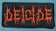 Deicide Patch Bordado Termocolante - Imagem 1