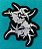 Sepultura S logo - patch bordado termocolante - Imagem 1