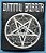 Dimmu Borgir Pentagrama Logo - patch bordado termocolante - Imagem 1