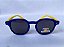 Óculos Bessinha - Azul com Amarelo - Imagem 1