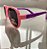 ÓCULOS DE SOL - PILOTO MIRIM - Rosa com Roxo - Imagem 3