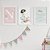 Quadros para quarto de bebê Santo Anjo do Senhor Menina Inicial e Nome - Imagem 1