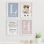 Quadros para quarto de Irmãos Gêmeos Casal com Nomes - Imagem 1