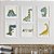 Quadros para quarto de bebê Dinossauro Personalizado com Nome - Imagem 1