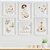 Quadros para quarto infantil Margaridas Menina e Nome - Imagem 1