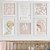 Quadros para quarto infantil Margaridas com Nossa Senhora Santo Anjo e Nome - Imagem 1