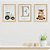 Quadros para quarto de bebê Fazendinha Trator Cavalinho e Inicial com nome - Imagem 1