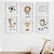 Quadros para quarto de bebê Futebol Animais - Imagem 1