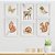 Quadros para quarto de bebê Animais Bosque - Imagem 1