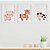 Quadros para quarto de bebê Fazendinha Porco Cavalo e Vaca - Imagem 1