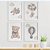 Quadros para quarto de bebê Ursinho Aviador - Imagem 1