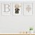Quadros para quarto de bebê São Bento com Inicial e Nome - Imagem 1