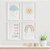 Quadros para quarto infantil You are my sunshine Arco Íris Sol Nuvem - Imagem 1