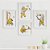Quadros para quarto de bebê Animais Músicos - Imagem 1