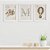 Quadros para quarto de bebê Ursinho Aviador com Inicial e Nome - Imagem 1