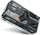 LUVAS PRETA UNIGLOVES SAFATEC SEM PÓ - P - Imagem 1