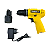 Parafusadeira/Furadeira T12 Special Edition Amarela 12V Bivolt Titanium - Imagem 2