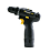 Parafusadeira/Furadeira T12 Special Edition Preta 12V Bivolt Titanium - Imagem 1