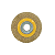 Escova Circular 6 x 3/4"Ond. Laton. Flex Lotus - Imagem 1
