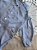 Camisete Menina Listrada Azul Jeans e Prata - Imagem 2
