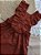 Vestido Salopete Menina em Linho Transpassado Modelo Isa - Imagem 6