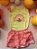 Conjunto Bebê Melancia Tropical: Body Regata e Shorts Saia - Imagem 2