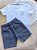 Conjunto Menino: Camiseta Multicor e Bermuda Molejeans - Imagem 6