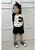 Conjunto Menina: Blusa Suede Corações e Shorts Moletinho - Imagem 1