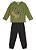 Conjunto Infantil Menino Blusão e Calça Jogger Ursinho - Imagem 2
