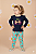 Conjunto Infantil: Blusa Cotton Felpado e Legging Peluciada - Imagem 1