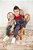 Conjunto Infantil Menino Jaqueta Jeans Felpado com Capuz e Calça Jogger - Imagem 1