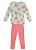 Conjunto Infantil Menina Blusão Moletom e Calça Legging Molecotton - Imagem 4