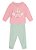Conjunto Infantil Menina Blusão e Calça Jogger Bichinhos - Imagem 2