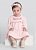Vestido Bebê Menina em Malha com Bordado de Flores - Imagem 1