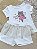 Conjunto Bebê Bailarina: Blusa e Shorts com Tule Glitter - Imagem 2