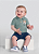 Conjunto Bebê Menino: Camisa Polo e Bermuda Moletinho - Imagem 1