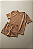 Conjunto Oversized "Forte e Corajoso" em Malha Premium - Imagem 1