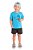 Conjunto Menino Cachorro: Camiseta Interativa e Bermuda - Imagem 1
