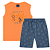 Conjunto Menino: Regata Machão e Bermuda de Coqueiro - Imagem 2