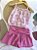 Conjunto Menina Coração: Blusa de Alcinha e Shorts - Imagem 2